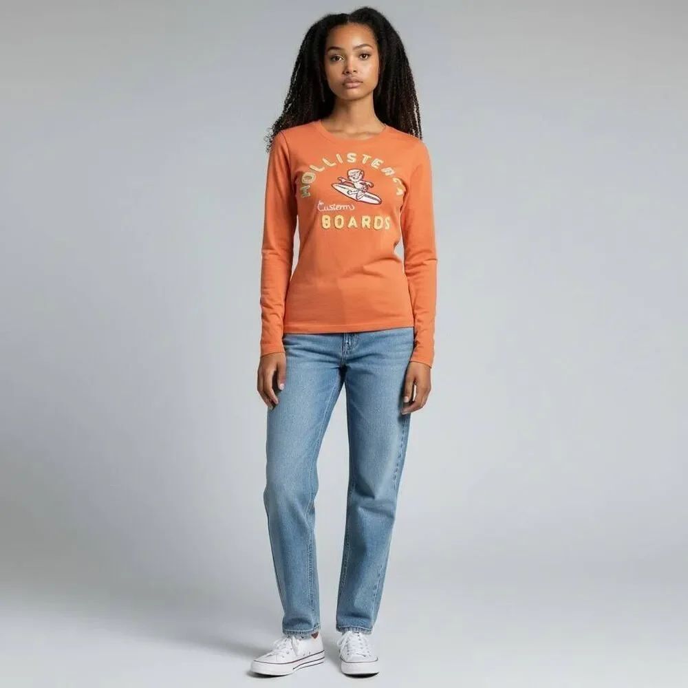 Hollister Y2K long sleeve tshirt